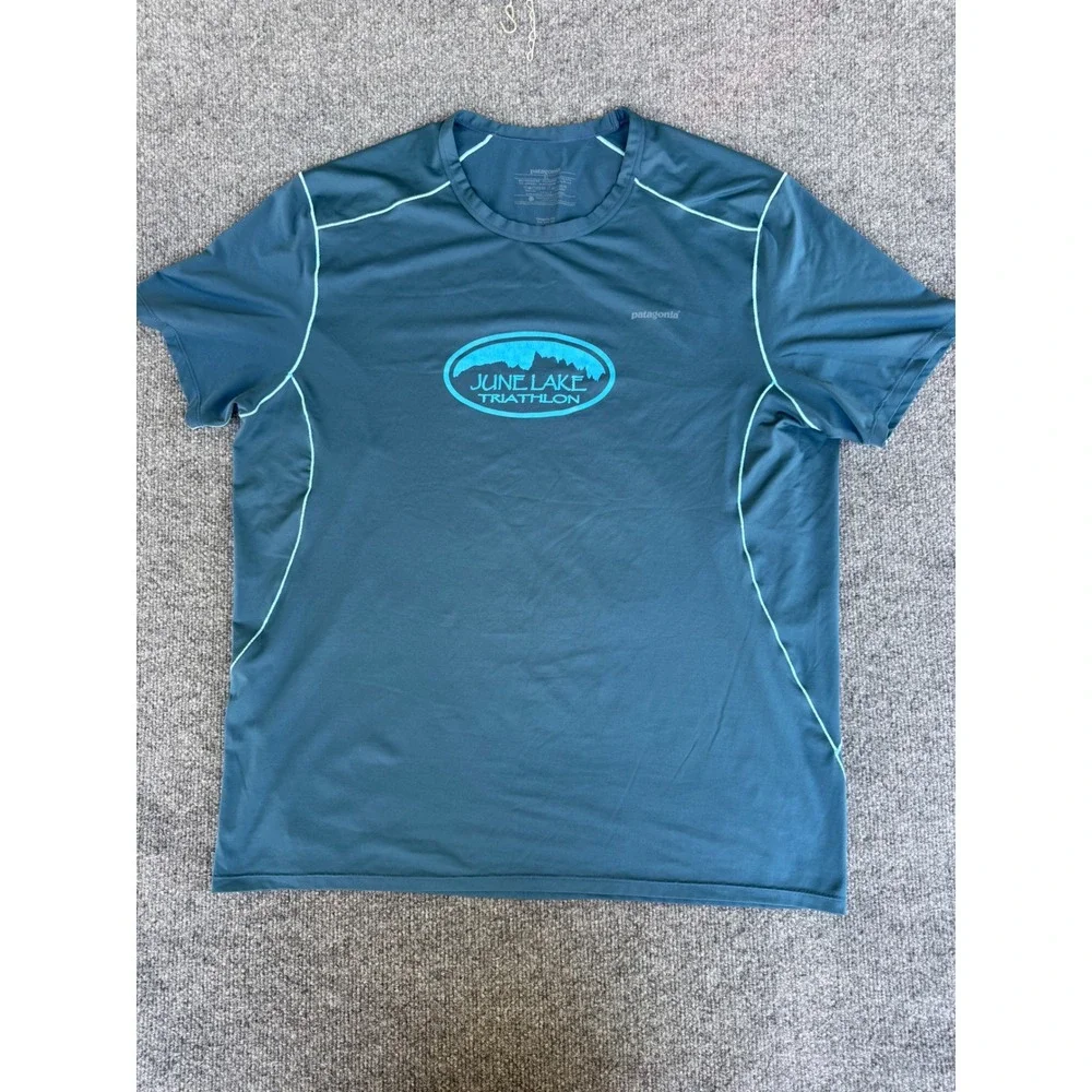 PATAGONIA & SIMMS Mens polo bundle lot of 3 different size - Picture 2 of 11